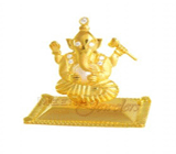 22 K Gold Ganesh Pendant